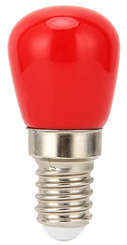 Mokernali E14-LED-Glühbirne, 3-W-Glühbirne, 350-lm-LED-Lampen Mit 4 Farben Zur Auswahl, Für Deckenlampe, Wandlampe, Kühlschrankbeleuchtung (220–240 V) (blau), Anderes Beleuchtungszubehör(Rot)