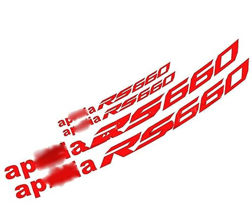 Motorrad Rad Aufkleber Nabe Felge Reflektierende Streifen Aufkleber Wasserdicht Für Aprilia RS 660 Rs660(Color:4)
