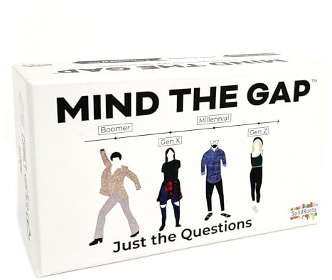 Mind The Gap Just The Questions Erweiterungspaket mit 1000 neuen Fragen für alle Generationen + 50 neue Herausforderungskarten