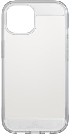 Black Rock Hülle für iPhone 15 (slim, TPU, TPU Polster, robust, stoßdämpfend, antibakteriell, durchsichtig, Cover, Handyhülle für iPhone 15, Case, Handycase) transparent