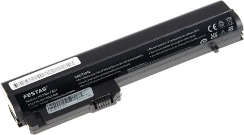 FESTAS 10.8V 5200mAh MS06 MS06XL 492549-001 HSTNN-FB22 Batterie Compatible avec HP EliteBook 2530p 2540p 2510p nc2400 nc2410 Series HSTNN-XB21 HSTNN-DB22 HSTNN-FB21 Ordinateur PC Portable