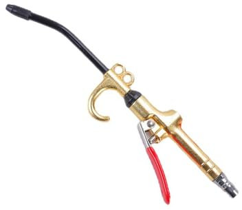 Mulcort High Volume Air Blow Gun Household Air Blower Gun for Air Compressor, Pneumatic Air Compressor Accessories Dust Cleaning Tool for Car Detailing Machine Cleaning Air Tool, Silver