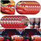 51pcs Cars Birthday Decorations,Cars Party Tableware Set, Children's Birthday Decorations Cars Party Supplies Includes Plates Napkins Tablecloths Birthday Car Party Set for Boys, 10 Guests