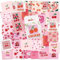 46PCS Cherry Stickers - Sweet Cherry Stickers for Scrapbooking, Laptop, Car, Journaling, Notebook, Water Bottle, Album, Phone Case, Card Making