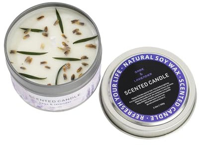 Velas blancas para limpieza espiritual, vela perfumada de energía positiva, velas de aromaterapia relajantes y relajantes para área de trabajo, dormitorio, sala de estar, sala de yoga