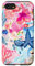 Beachy Blue European Summer Coastal Collage Hibiscus Turtle Case for iPhone SE (2020) / 7 / 8