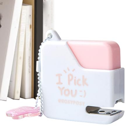 Tiny Desk Stapler - Cute Miniature Stapler Set, School and Office Gadget with Easy Handling, Portable Supply Kit, Lightweight Design with Precise Stapling, Organizational Tool for Classroom