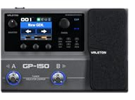 Valeton GP-150 Multi-Effektprozessor Gitarre (Gitarreneffekt Pedal, 200 Effekte, SnapTone NAM, IR-Loader, 12 Module, Looper, 6h Akku, Bluetooth App, Audio Interface), Schwarz
