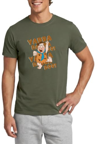 The Flintstones Fred Feuerstein Yabba Dabba DOO Männer T-Shirt