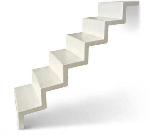 Pooltreppe Eleganz 60 I 5-stufig I Randbefestigung - lang I Sand