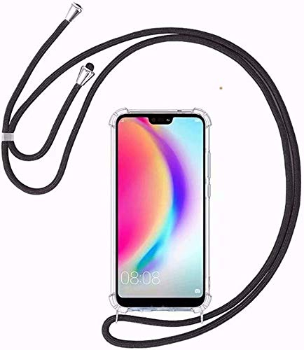 BestST Handykette Hülle für Samsung Galaxy J5 Prime Silikon Schutzhülle mit Schnur zum Umhängen Handytasche, Halsband Lanyard Case Necklace Handyanhänger Band Cover