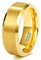 Zakk Ringe Herren Damen Gold Wolframcarbid Gebürstet Verlobungsringe Eheringe Partnerringe Trauringe 4mm 6mm 8mm (8mm,74 (23.6))