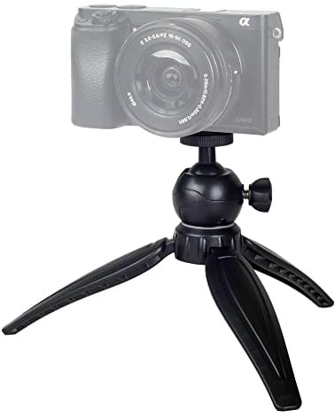 ayex Flexibles Mini-Tripod mit Kugelkopf und 1/4 Zoll Adapter Kompakt & Robust für perfekte verwacklungsfreie Aufnahmen