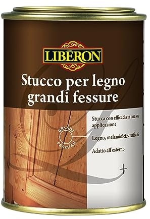 LIBERON STUCCO PER LEGNO GRANDI FESSURE Noce Chiaro 200 ml