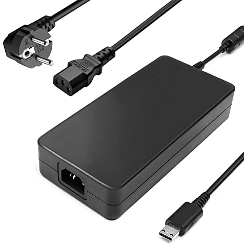 280W AC Ladegerät Adapter passend für MSI GE76 GE66 Raider GP76 GP66 Leopard Clevo X170SM-G X170KM-G ADP-280BB B A18-280P1A S93-0409330-C54 Laptop Netzteilkabel