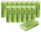 HR03 Lot de 16 piles rechargeables AAA 300 mAh pour lampes solaires d'extérieur de jardin pré-chargées