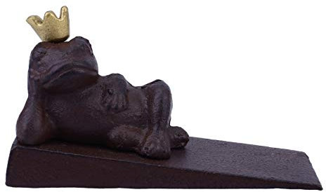 Veemoon Cast Iron Door Wedge Stoppers for Home Windproof Door Stop Tool Design