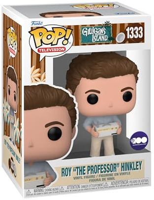 Funko Pop! TV: Gilligan’s Island - The Professor - Prfsr mit Radio - Gilligan's Island - Vinyl-Sammelfigur - Geschenkidee - Offizielle Handelswaren - Spielzeug Für Kinder und Erwachsene