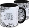 Tasse Totenkopf und Spruch: Eigentlich bin ich voll nett, ich kann´s nur nicht so zeigen., Skull, Schädel, Gothic, Grunge, schwarz