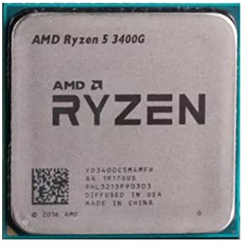 componenti per computer Processore CPU AMD Ryzen 5 2400G R5 2400G 3,6 GHz quad-core a otto thread 65 W YD2400C5M4MFB Socket AM4 tecnologia matura