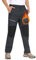 MoFiz Pantaloni Escursionismo Uomo Softshell Pantaloni da Sci Trekking Montagna Invernali Antivento Funzionali Pantalone da Lavoro Calda Fodera in Pile con Tasche a Zip A- Grigio Scuro EU XL
