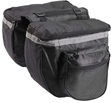Yardwe Maske Mountainbike-Tasche Sitz Radsport-Outfit Wasserdichtes Gepäck Kofferraumtasche wasserdichte Tasche Doppelte Seitentasche Fahrrad