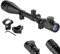 FIVMEN Zielfernrohr Luftgewehr 11mm Ziehfernrohr mit Montagen Rot Und Grün Punkt Visier Gewehrzielfernrohre für Jagd Softair Sport, 6-24x50 AOEG