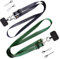SIVZUMO 2 pcs Cordon para Movil Universal, Correa Ajustable de con 2 Parches Duraderos, con Todos Los Teléfonos Inteligentes y la Mayoría de los Funda - Verde militar + Azul marin