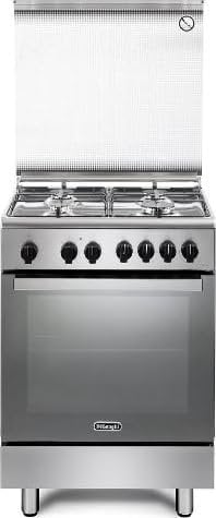 DMX64L - Cucina a gas con forno elettrico, 4 fuochi, 60x60 cm, Classe energetica A