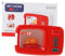 Abaodam 1pc Simulation Microwave Oven Mini Microwave Ovens Microwaves for Home Appliance Microwave Oven Plaything Plastic Red