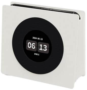 Levitating Bluetooth Speaker With White Noise Retro Aid With Display Turntable Sleep Lyri Design Dynamic Speaker Background F6c9