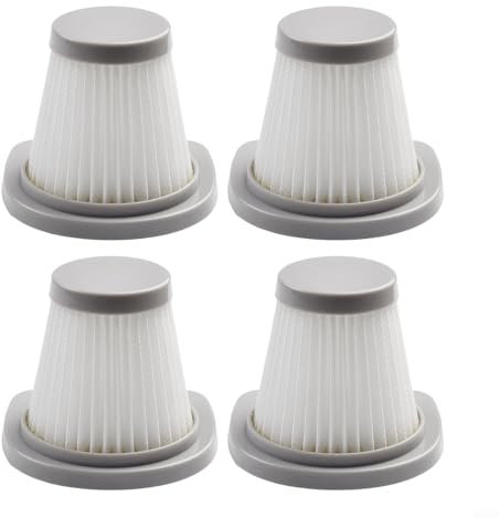 Emiif for Bush for Hoover VSC02B16T-30 Filter Robot Vacuum Cleaner Accessories Air Purification(4pcs)