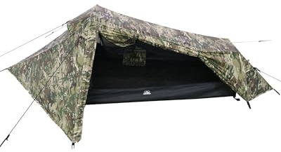 Highlander Blackthorn 1 Person Tent – Lightweight & Waterproof. 4 Season Tent for 1 Person. Quick And Easy Pitch Ultra Low-Profile for Hiking, Fishing, Cyclists & Backpacking