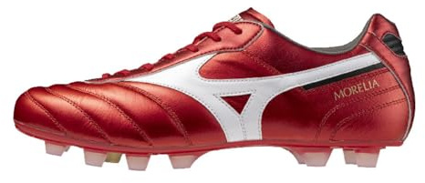 Mizuno Herren Fußballschuh Morelia II Elite FG - P1GA2504, Farbe:Rot, Herren Schuhe:45