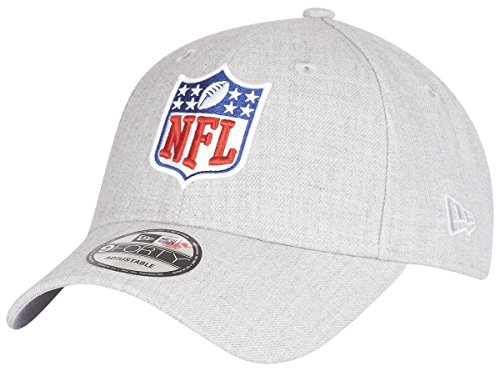 New Era 9Forty Strapback Cap - NFL Shield Heather grau