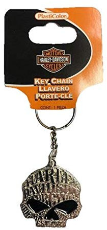 Harley Davidson Willie G Porte-clés Motif tête de Mort