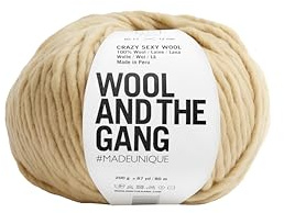 Wool and the Gang Crazy Sexy Wool, Blonde Beige (229), 200g
