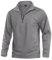 KEFITEVD Funktionsshirt Herren Langarm Mountainbike Shirt Warm Herbst Winter Stehkragen Sport Pullover Long Sleeve Ski Shirt Herren Hellgrau S