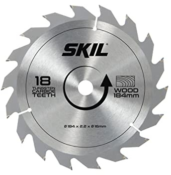 Skil 2610S00273 Hoja de sierra circular TCT (Ø 184 mm, 18 dientes)
