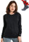 Merino.tech Merino Wool Base Layer Women 100% Merino Wool Lightweight Long Sleeve Thermal Shirts + Wool Socks (Large, 165 Heathered Black)
