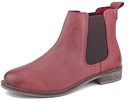 Frank James Aintree 3167 Red Nubuk UK 8 / EU 41