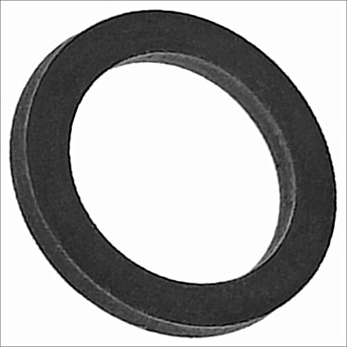 MegaHaustechnik 10 Stück Gummidichtungen (NBR) Stärke 3mm mit Außendurchmesser 32mm x 23mm Innendurchmesser = Breite 4,5mm für 3/4 Zoll Rohr AG oder 1 Zoll Rohr IG Flachdichtung Ersatzdichtung