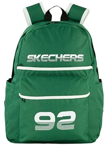 Skechers Downtown Backpack S979-18, Womens,Mens Backpack, green, One size EU