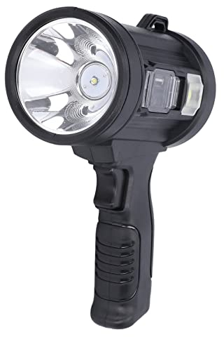 Ejoyous Taschenlampe Groß, Handscheinwerfer T6 Outdoor Solar Power Suchscheinwerfer Wiederaufladbare Scheinwerfer Wasserdichte Abenteuerlampe zum Angeln Stromunterbrechungen Notfall