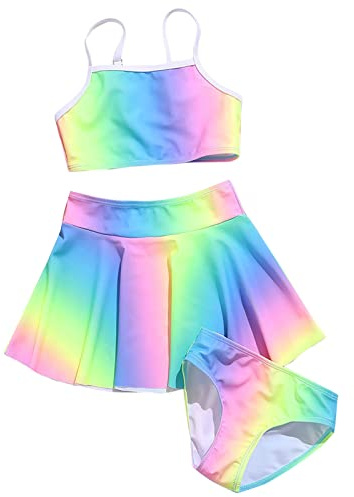 MNSWR Swimwear Fille Maillot De Bain Slip Deux Pièces pour Fille,Maillot De Bain 12 Ans Fille Maillot De Bain Fille Enfant Une Pièce De Style De Hawai Maillot De Bains 1 Pièce Maillots D 8-10 Ans