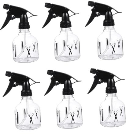 minkissy 6 Pièces Vaporisateur De Cheveux Jardinage Vaporisateur Salon De Coiffure Vaporisateur Vide Cheveux Pulvérisateur Jet d Eau Bouteille De Solution Ménage L'animal De Compagnie
