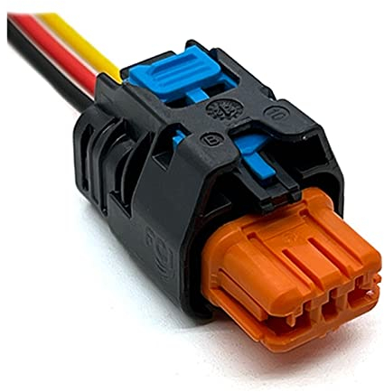 BUIEX 3 Pin Auto Raddrehzahlsensor Stecker Kabelbaum Auto Elektronischer Wasserdichter Stecker Kompatibel mit Nissn Infi~iti 13847082