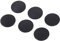 Kuuddker 6pcs Analog Joystick Stick Replacement Cap Cover Button For PSP 1000 Black