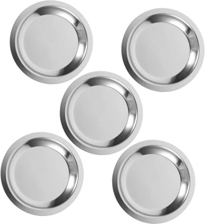 HOOTNEE 5piezas Posavasos Inoxidable para De Resistentes Al y Antideslizantes para Botellas y Tazas Diseño Elegante y Práctico Mesa