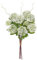 Oairse Hortensien Kunstblumen Die Sich Echt Anfühlen, 63 cm Hoch, Künstliche Hortensien, Kunsthortensien, Frühling Dekoblume Kunstblumen Zweige für Heimdekoration, Hochzeitsarrangements, Grün